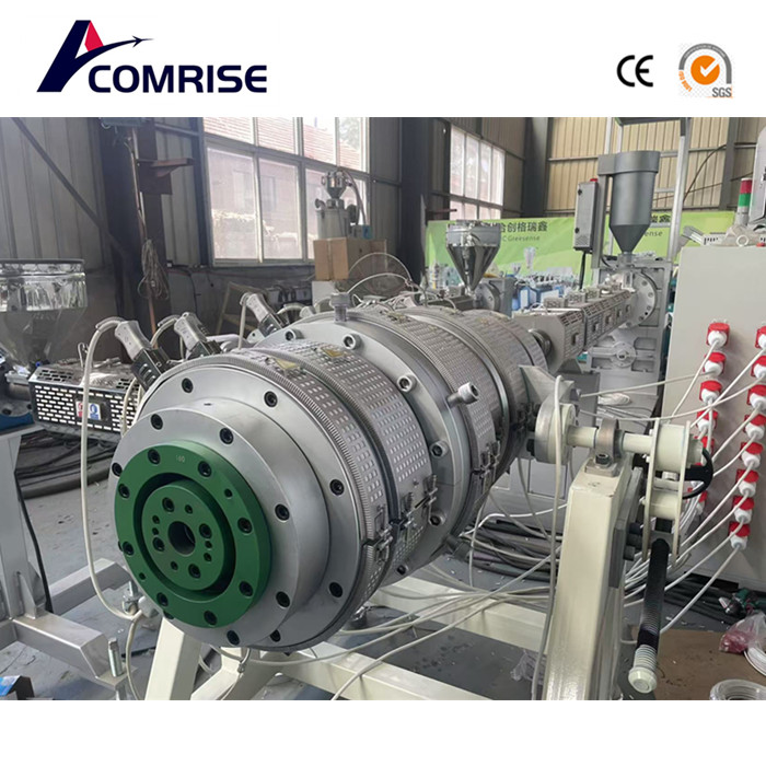 250mm ve 315mm HDPE boru makinesi üretiliyor