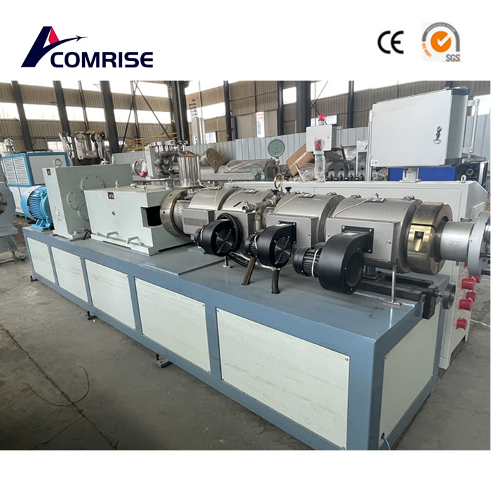 50-250mm PVC boru üretim hattı tamamlanmak üzere