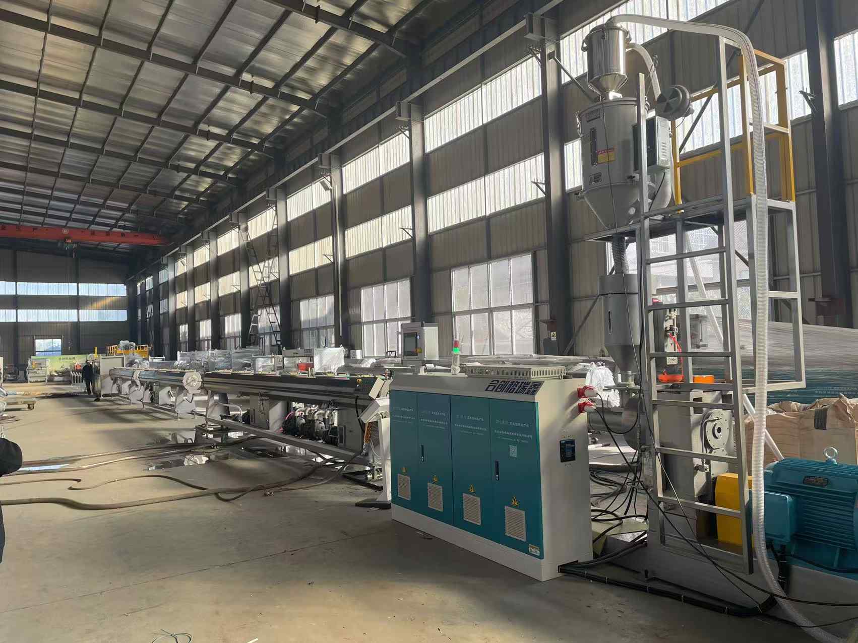 20mm-110mm HDPE Boru Yüksek Hızlı Makine